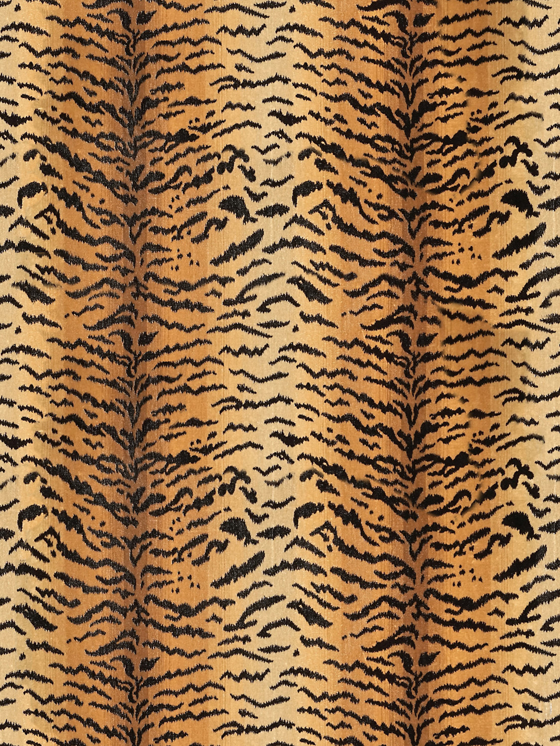 Tigre | Silk - Ivory, Gold & Black