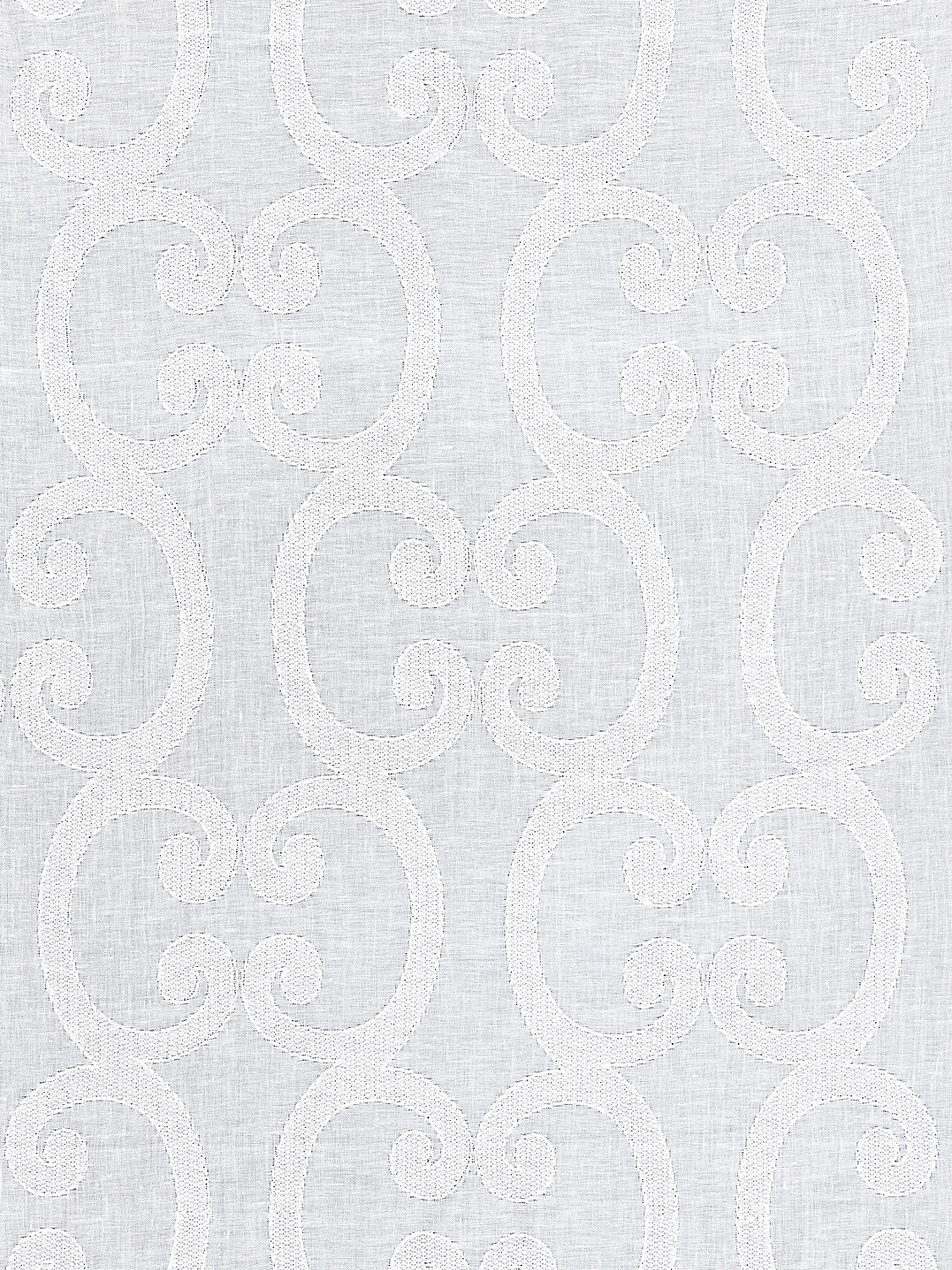 Ornamento Sheer - Snow - Scalamandre Fabric