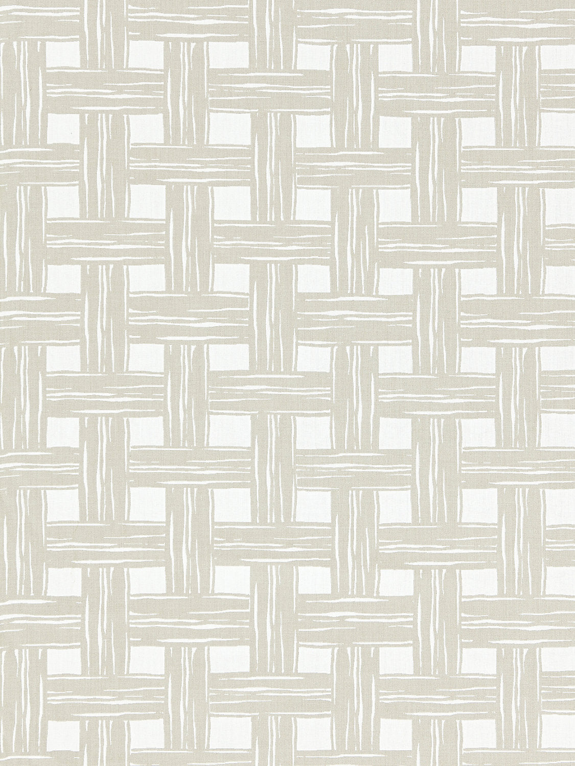 Bamboo Lattice - Sand - Scalamandre Fabric