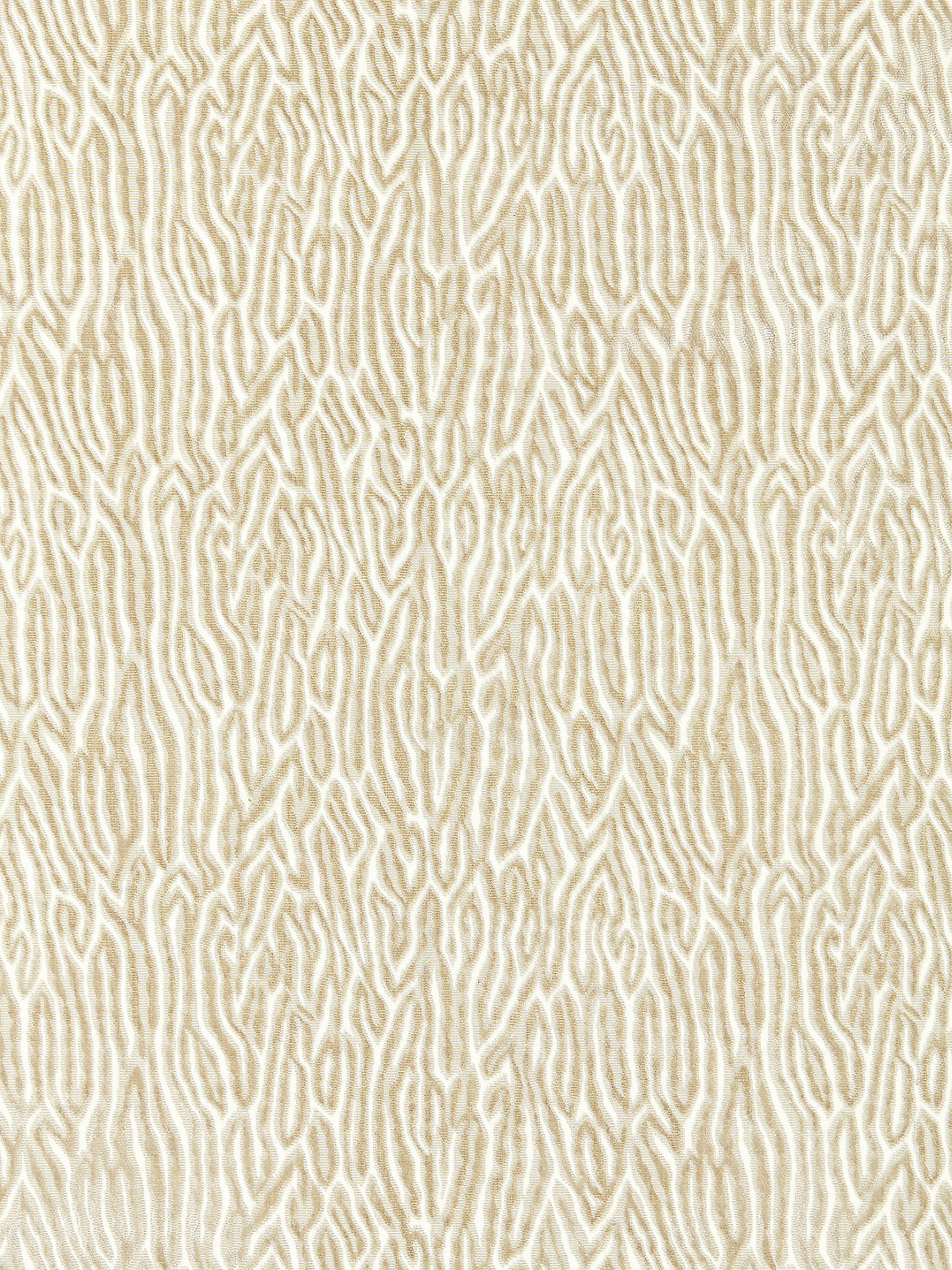 Faux Bois Velvet - Fog