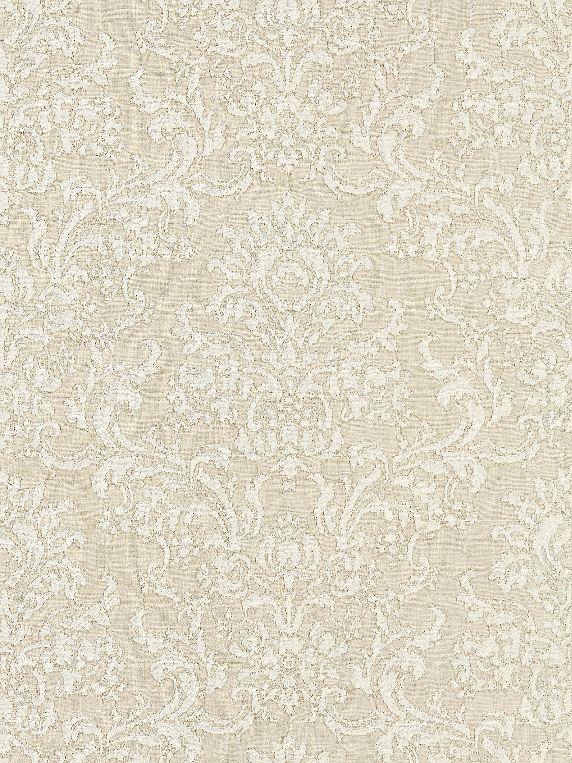 San Luca Damask - Alabaster - Scalamandre Fabric