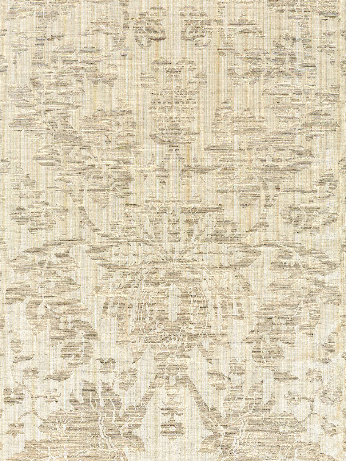 Metalline Damask - Champagne