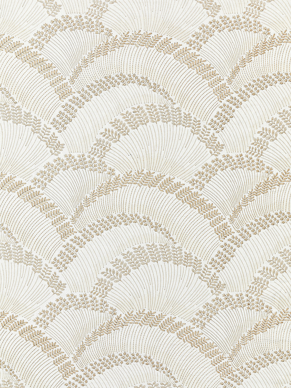 Lovegrass Embroidery - Latte