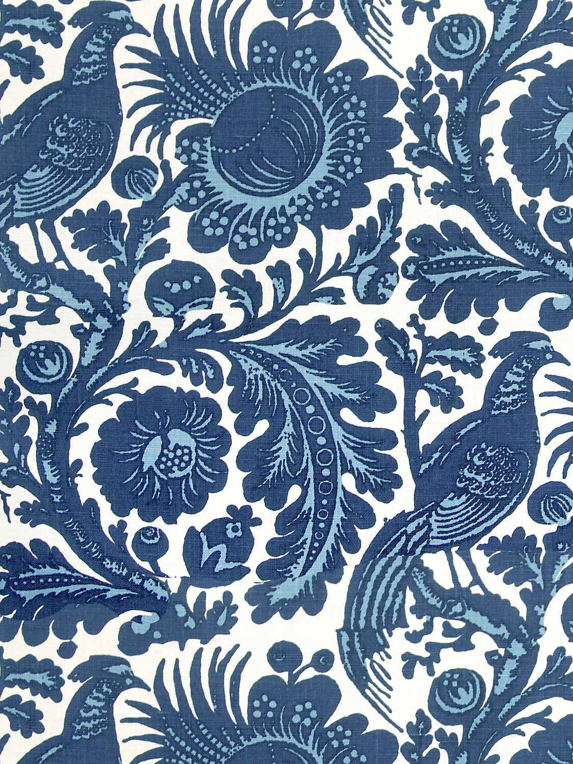 Spoleto | Outdoor - Light & Dark Blue On White