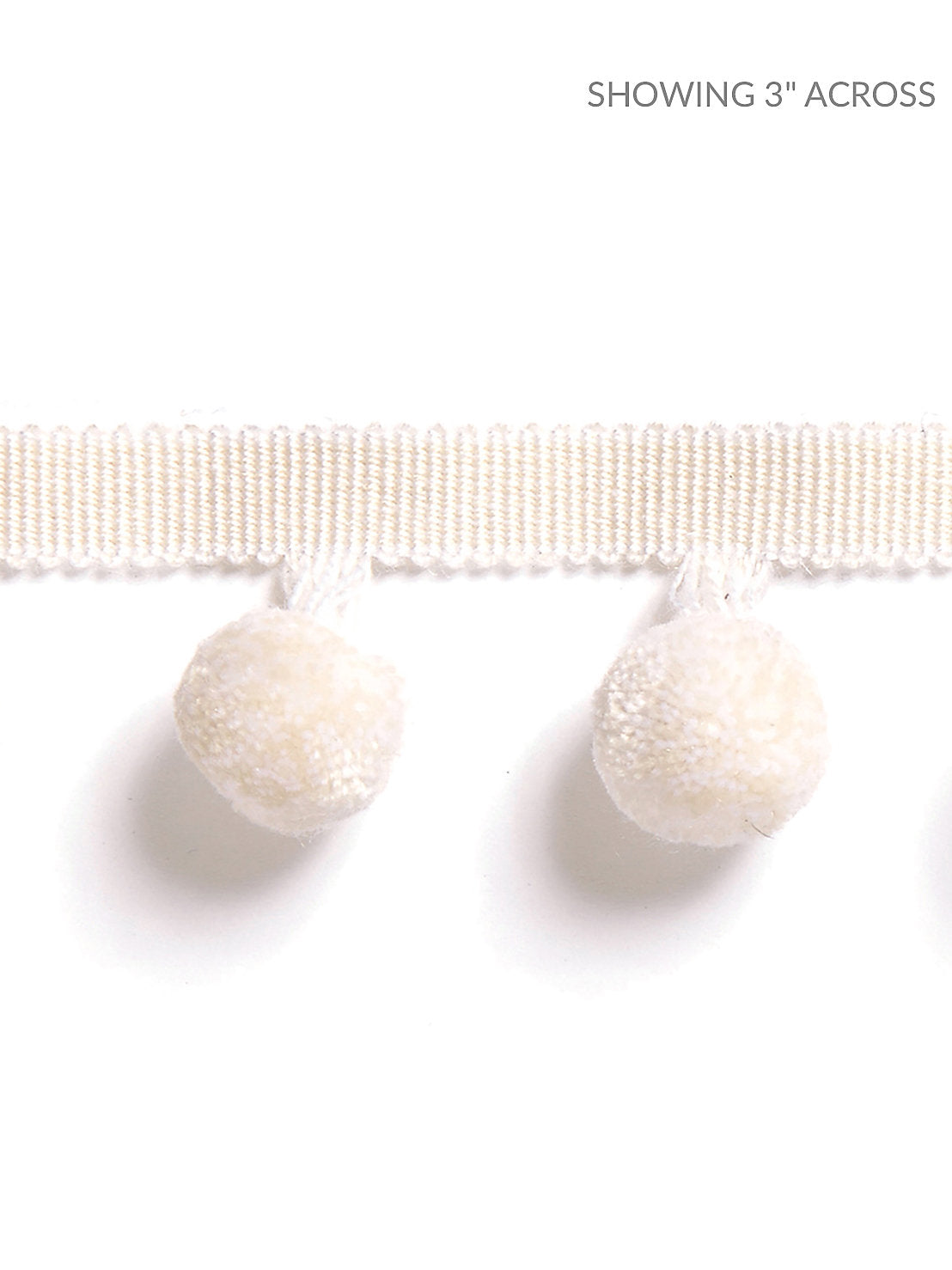 Osborne Pom Pom Fringe - Ivory - Scalamandre Trim