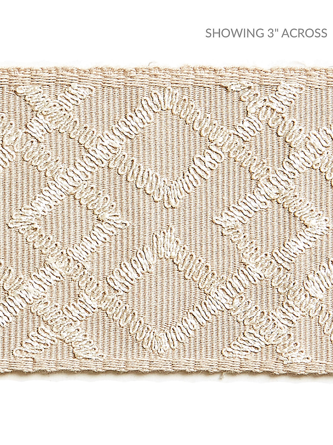 Lattice Tape - Linen - Scalamandre Trim