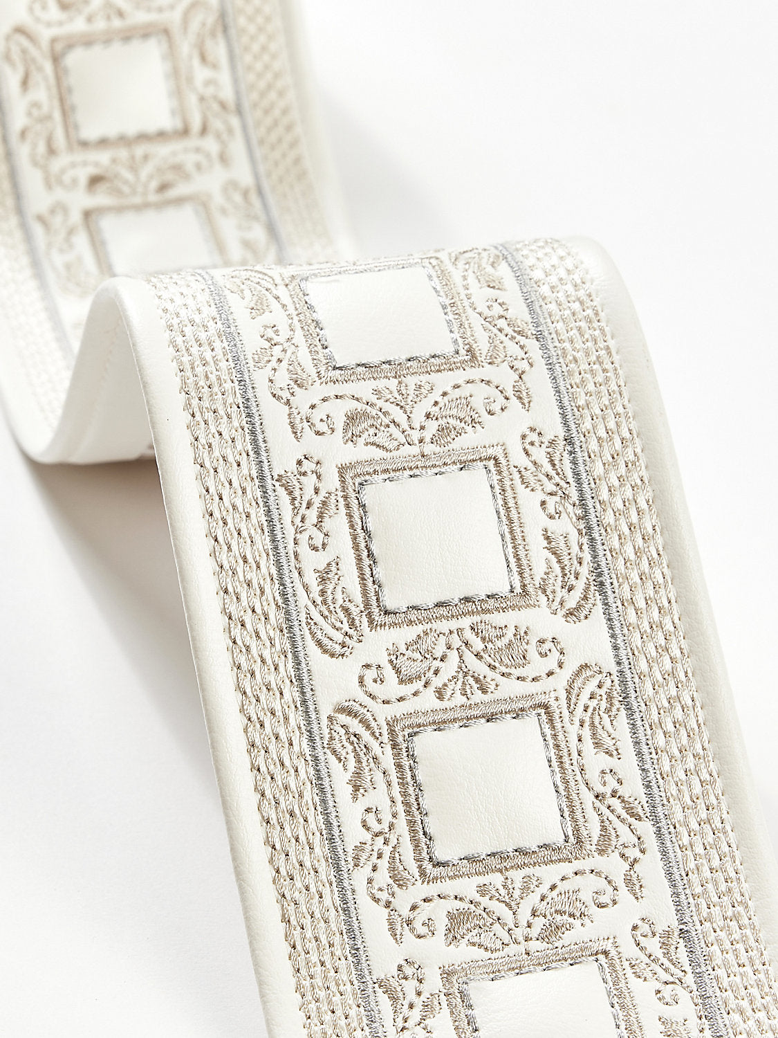 Archduke Embroidered Tape - Ivory - Scalamandre Trim