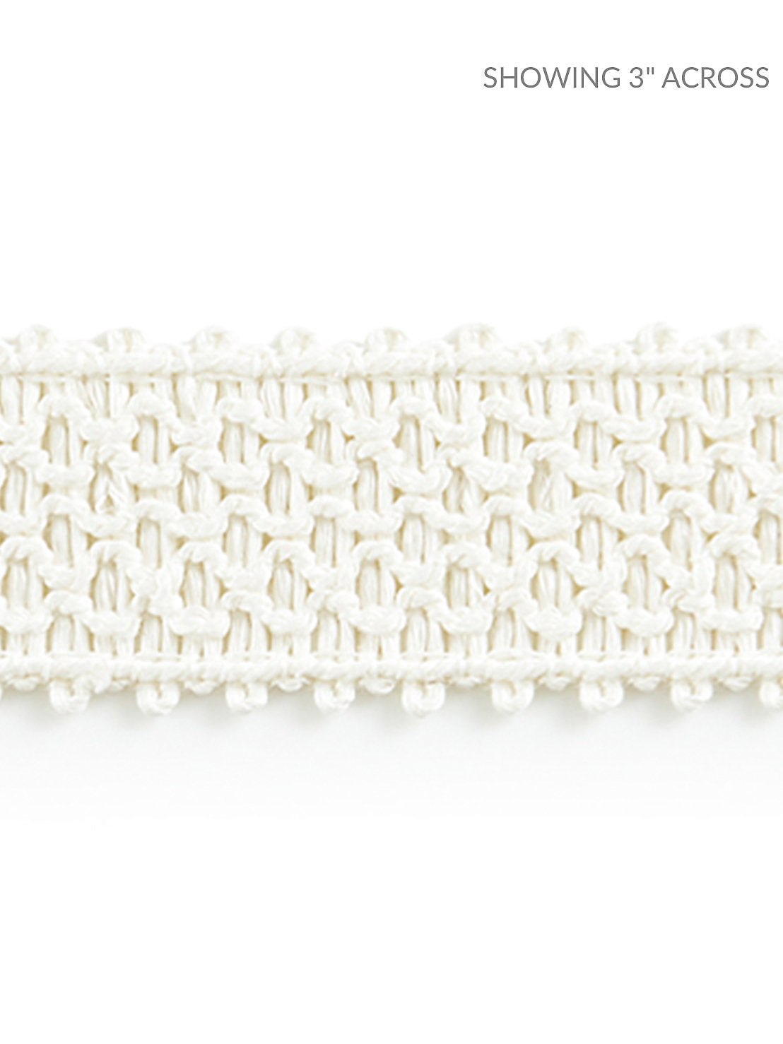 Ansa Linen Braid - Blanc - Scalamandre Trim