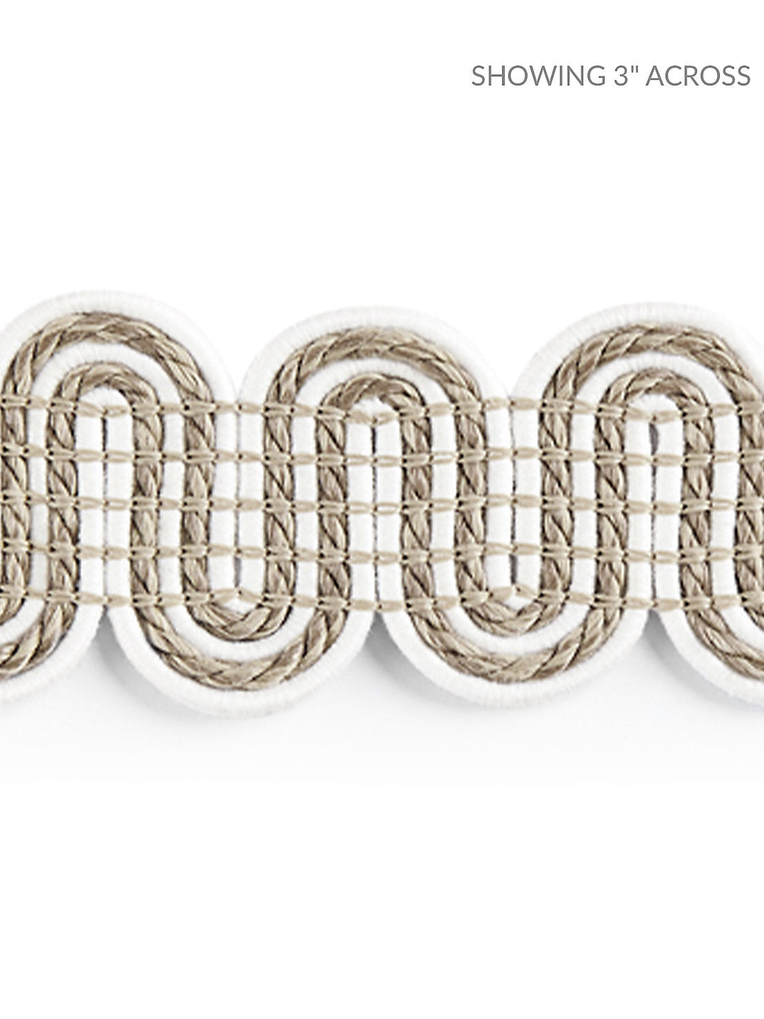 Serpentine Braid - Linen - Scalamandre Trim