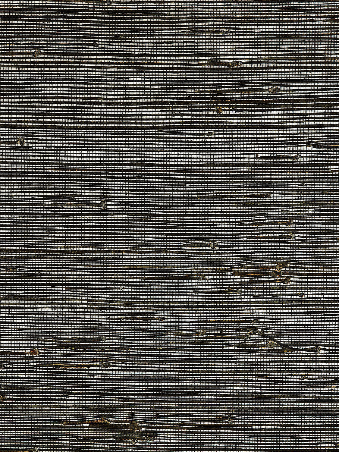 Metallic Jute Weave - Granite & Silver - Scalamandre Wallpaper