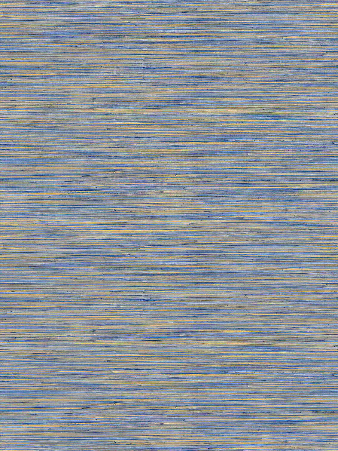 Akita - Dark Blue - Scalamandre Wallpaper