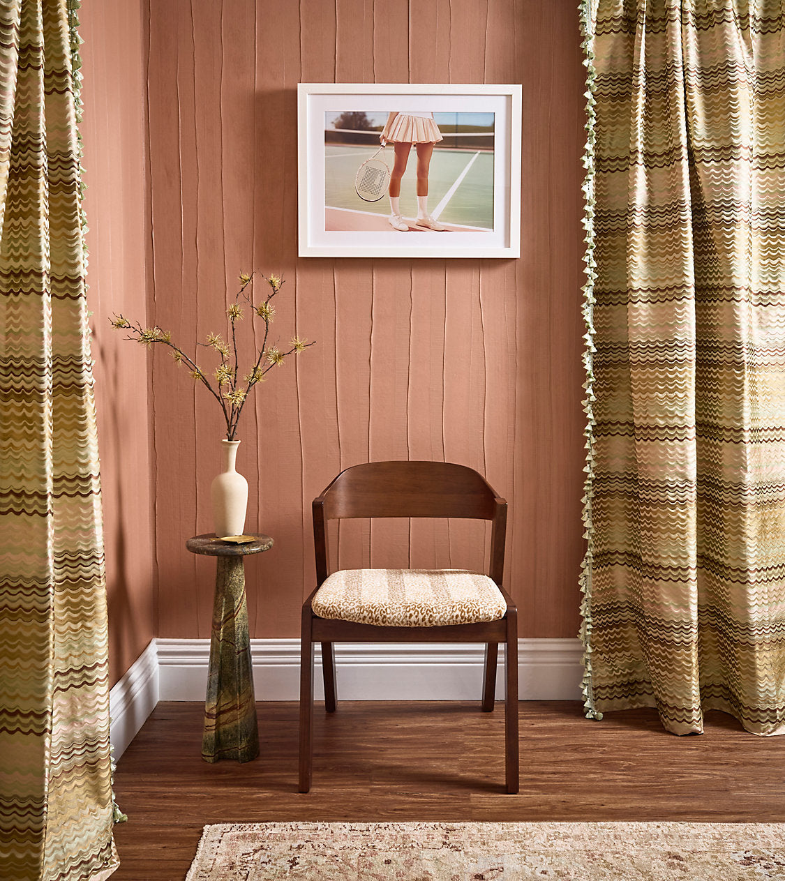 ARDESIA Copper SC WP88603 0001 - Scalamandre Wallcovering