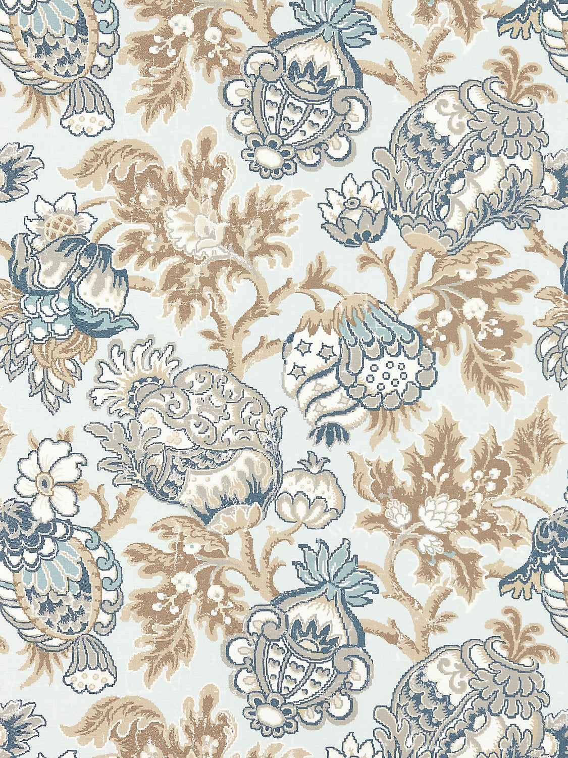 Canterbury Linen Print - Sky