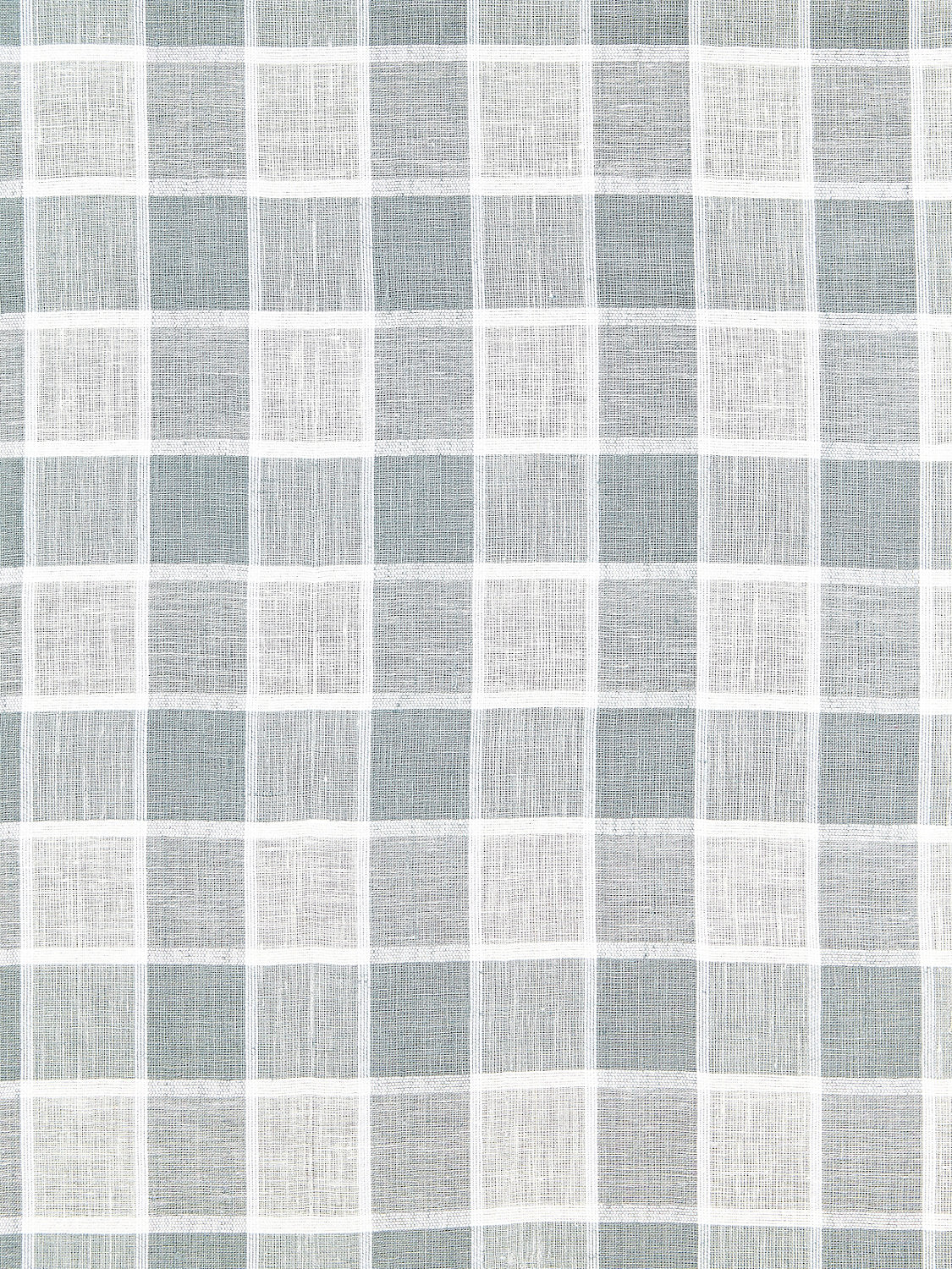 Wainscott Check Sheer - Haze - Scalamandre Fabric