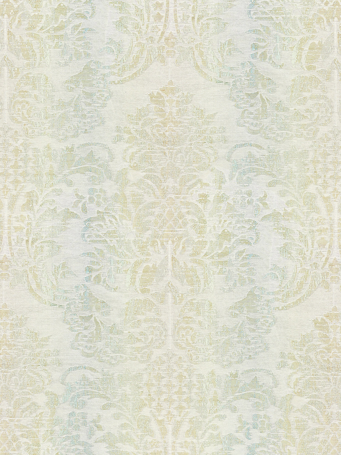 Sorrento Linen Damask - Mineral - Scalamandre Fabric