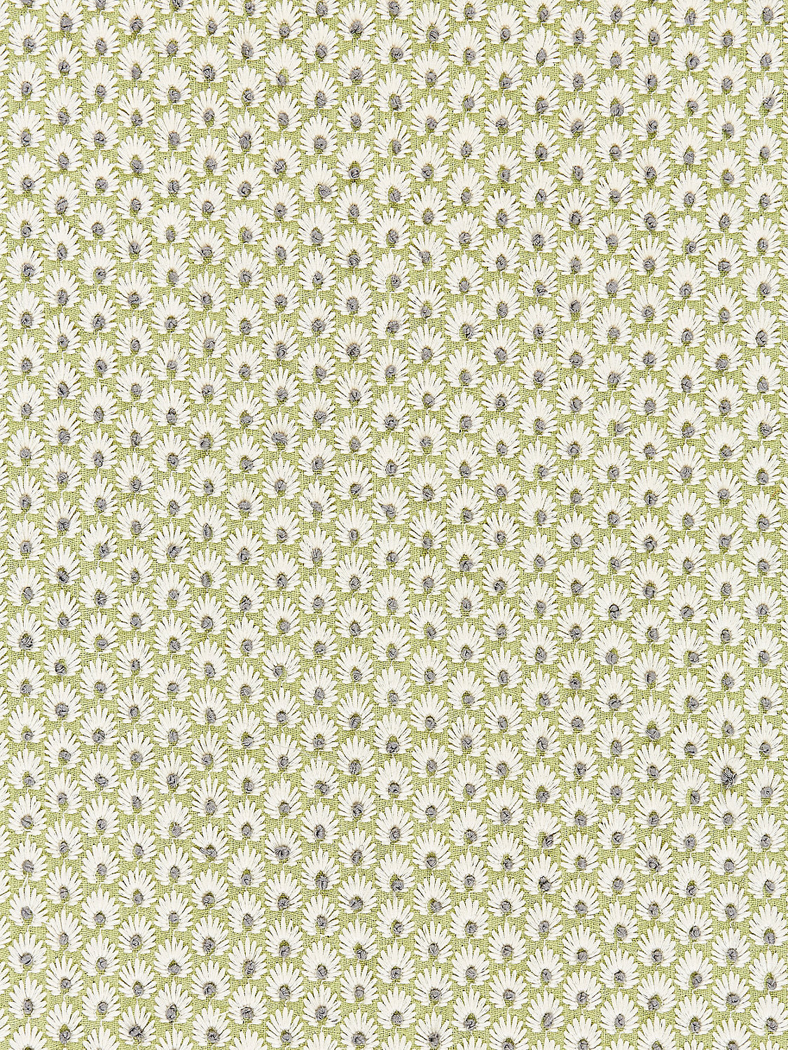Fleur Embroidery - Celery