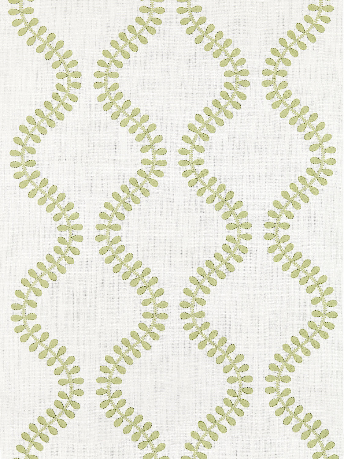 Foglia Embroidery - Celery - Scalamandre Fabric