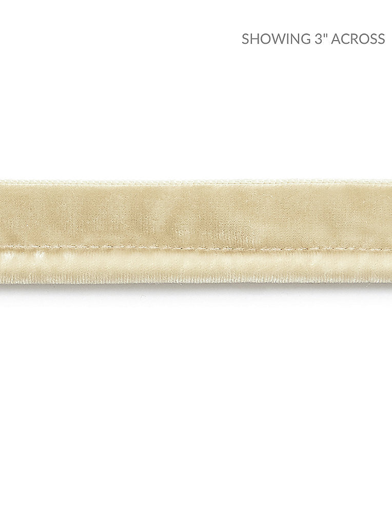 Velvet Rope Cord - Light Camel - Scalamandre Trim