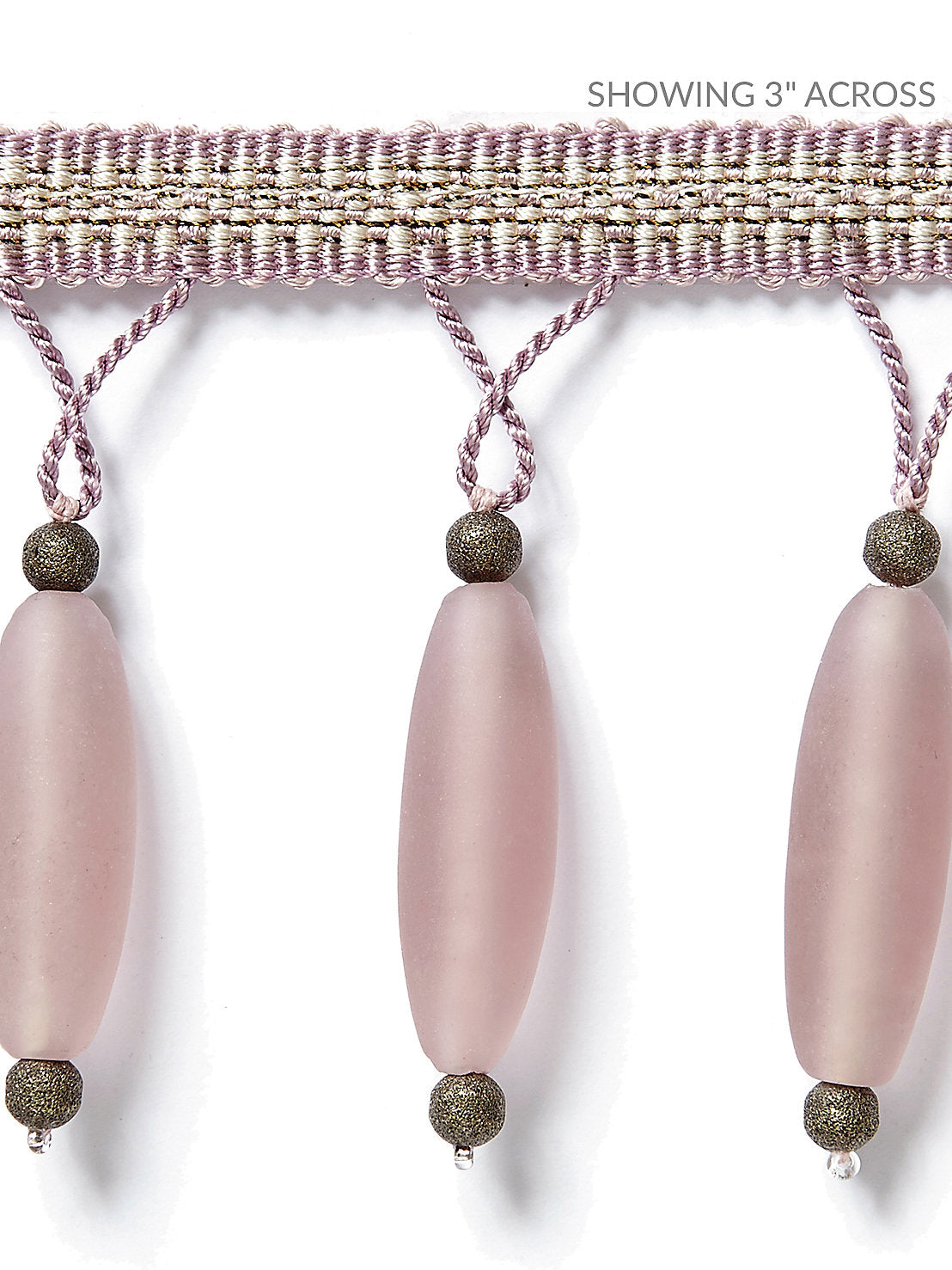 Vionnet Beaded Fringe - Lavender