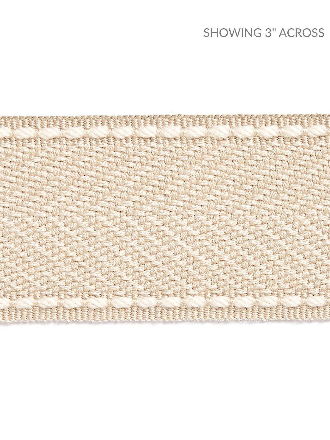 Montauk Herringbone Tape - Linen - Scalamandre Trim