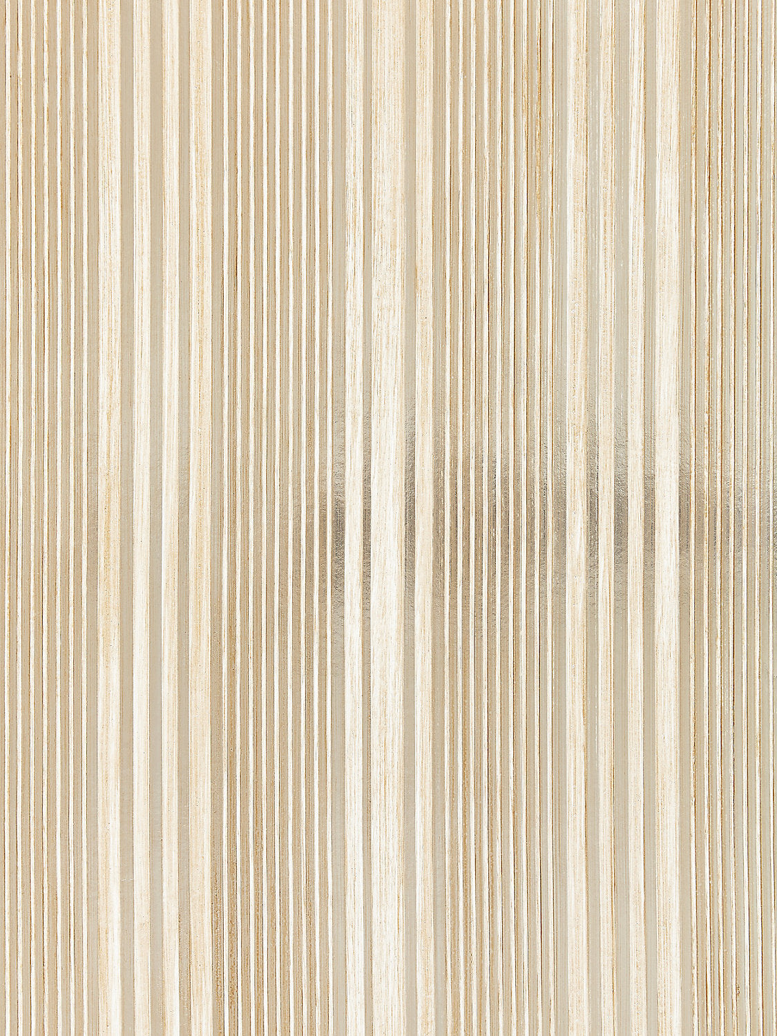 Pacific Stripe - Champagne - Scalamandre Wallpaper