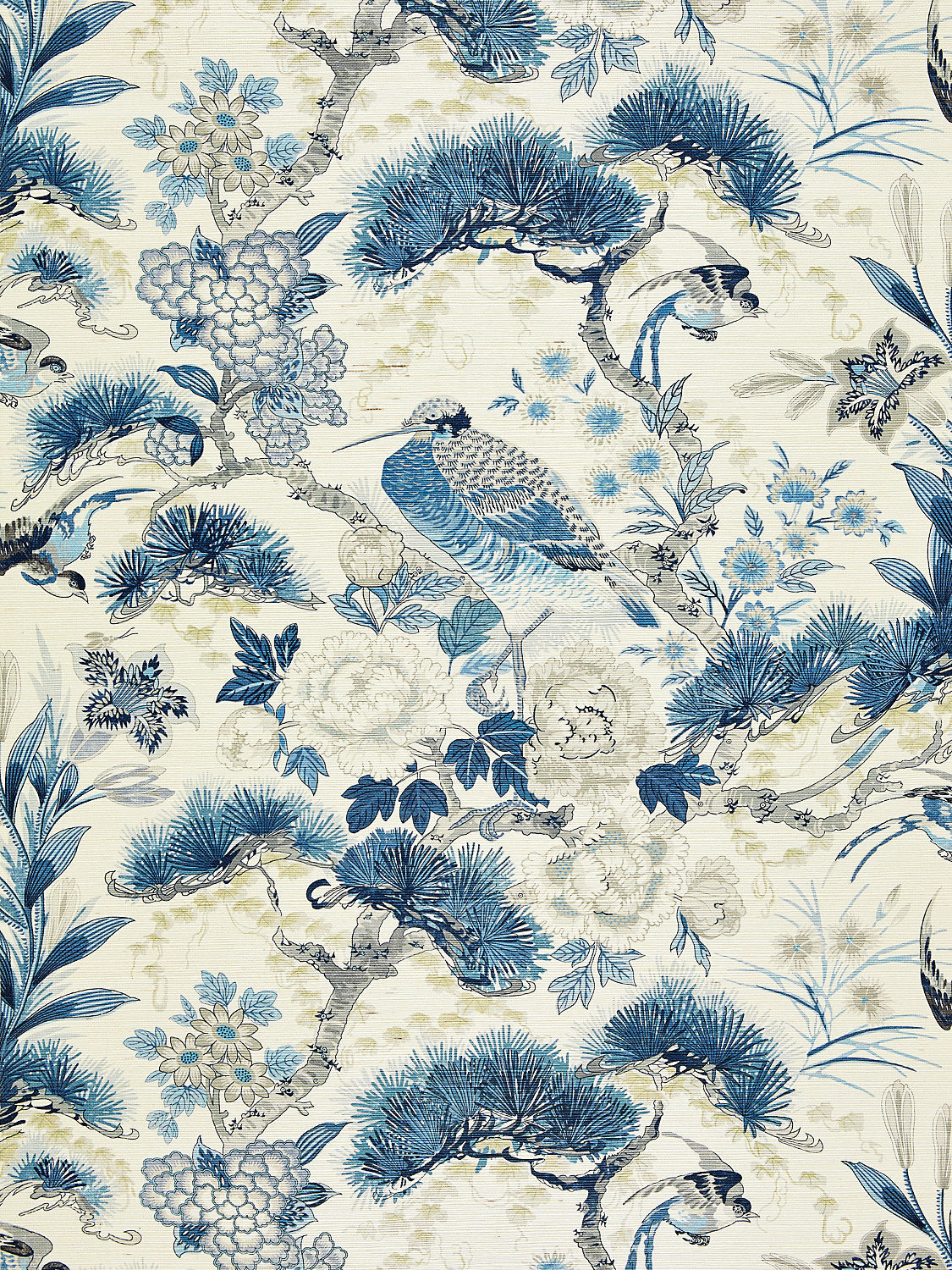 Shenyang Sisal - Porcelain - Scalamandre Wallpaper