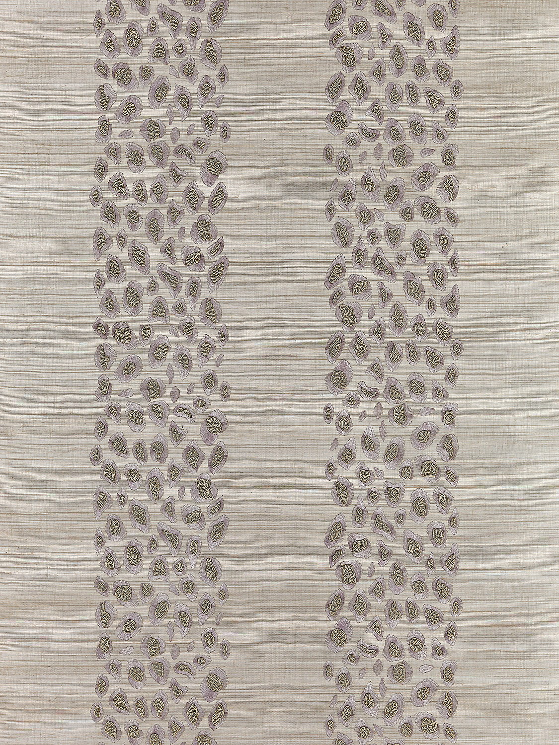 Catwalk Embellished Grasscloth - Looking Glass - Scalamandre Wallpaper