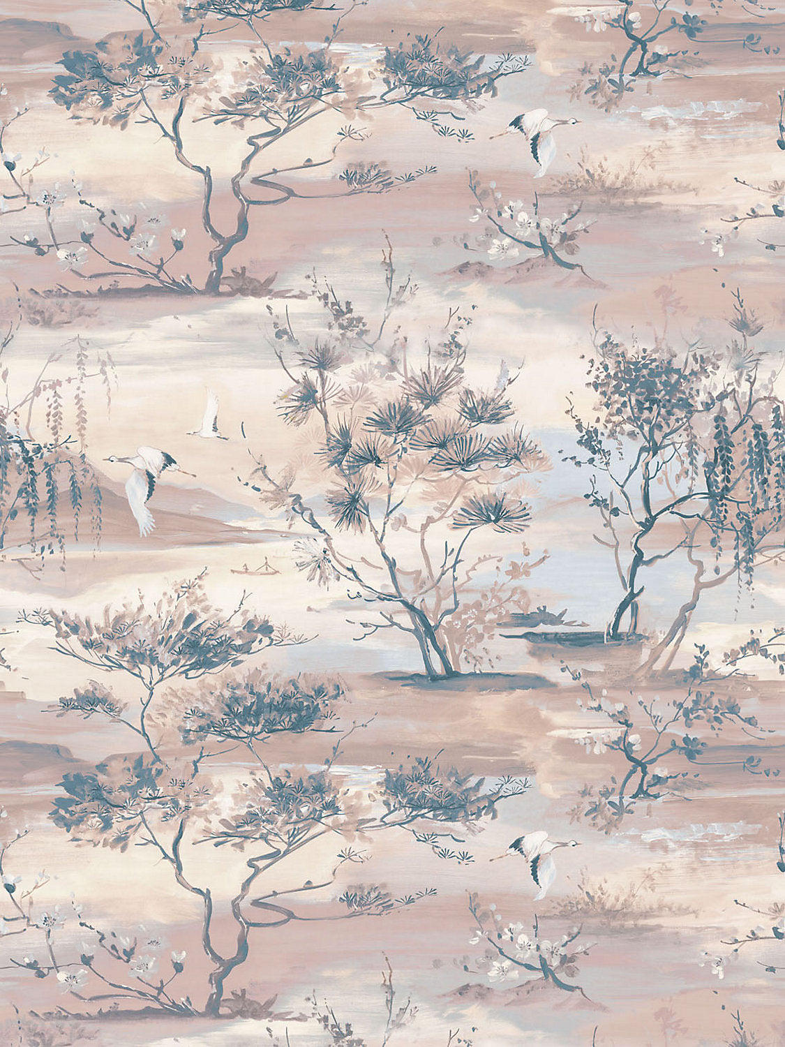 Sagimai - Sandstone - Scalamandre Wallpaper