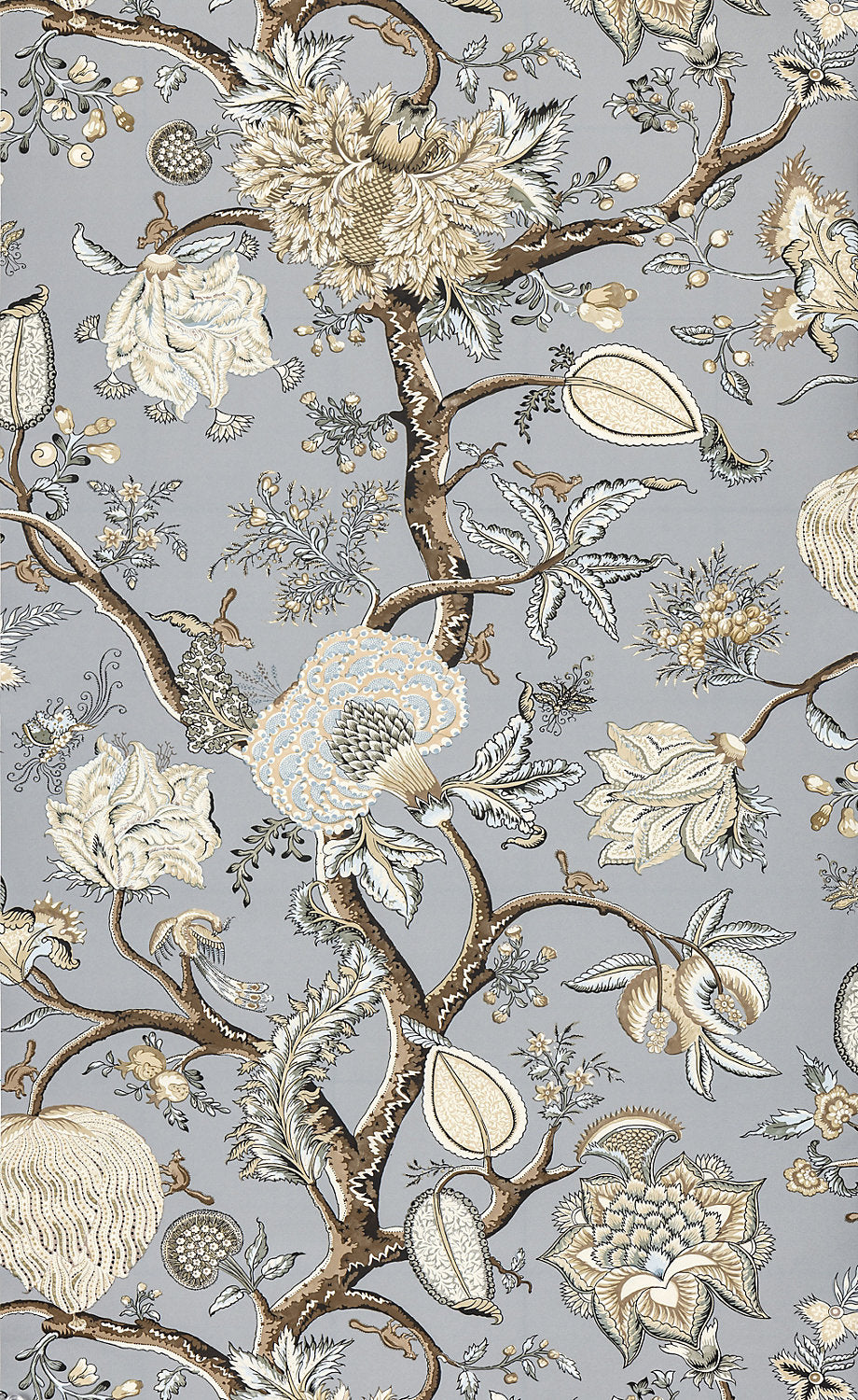 Pondicherry Wallcovering - Mineral