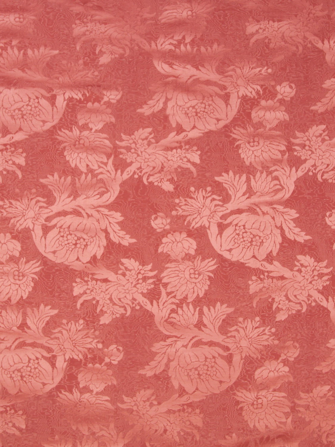 Damas Parc Monceau - Coral - Scalamandre Fabric