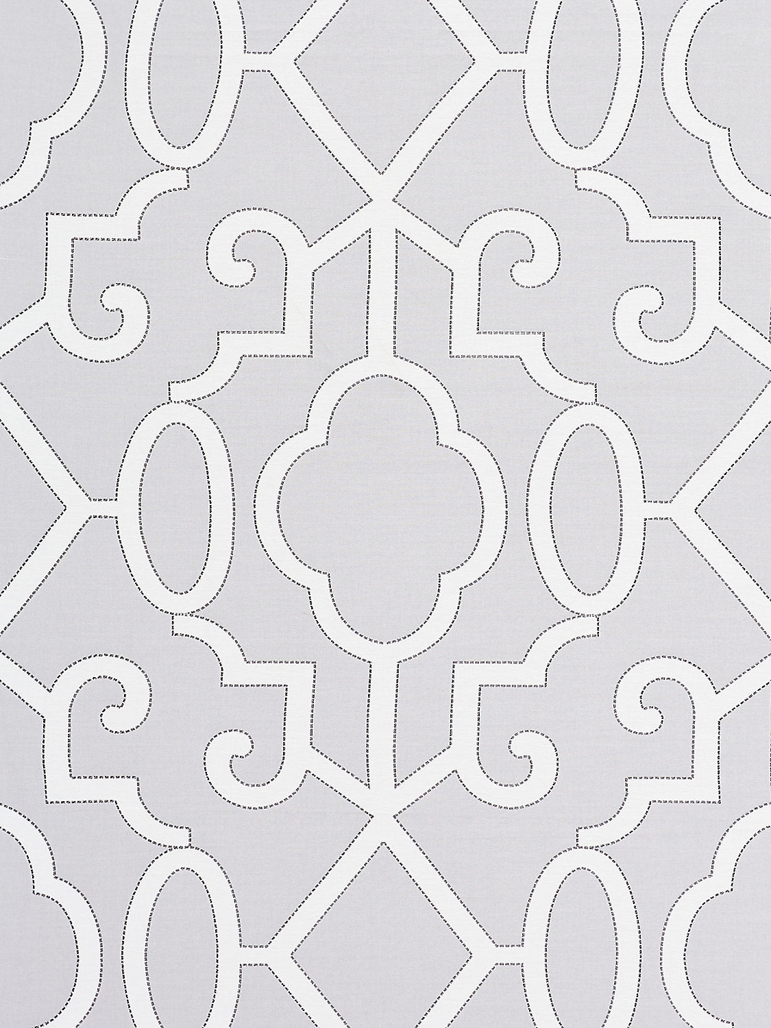 Ming Fretwork - Pearl Grey