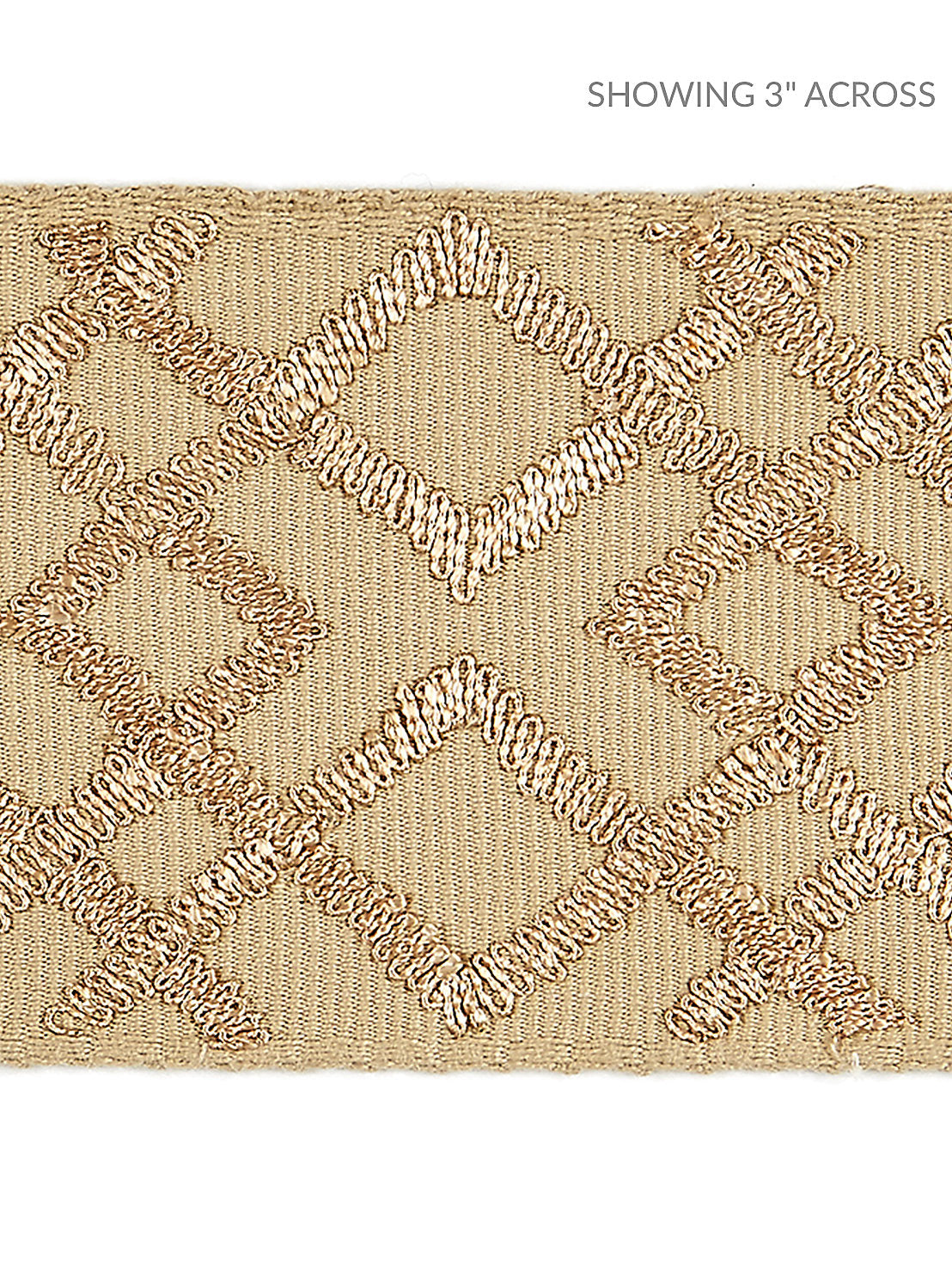 Lattice Tape - Camel - Scalamandre Trim