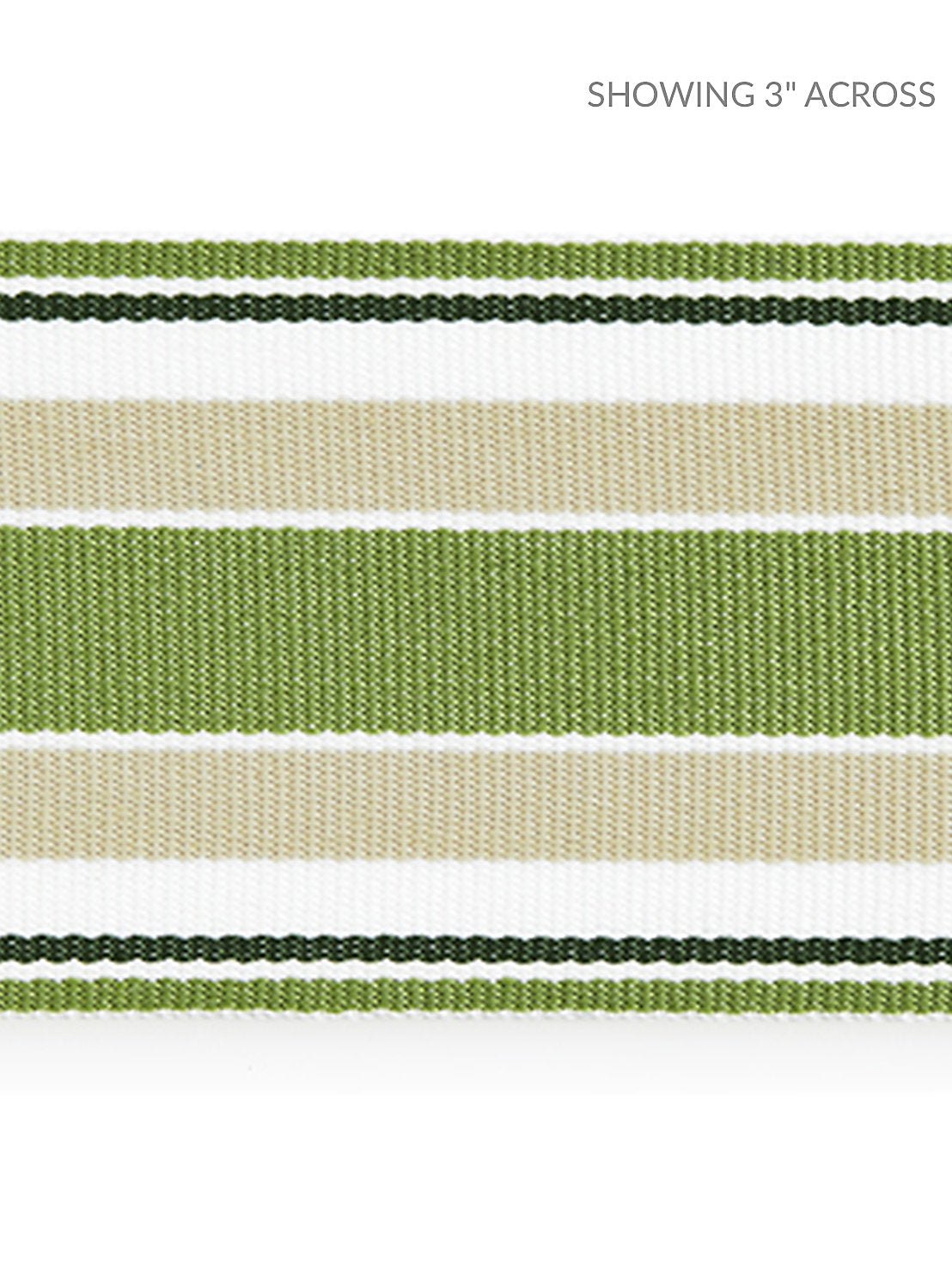 Marina Stripe Tape - Palm - Scalamandre Trim