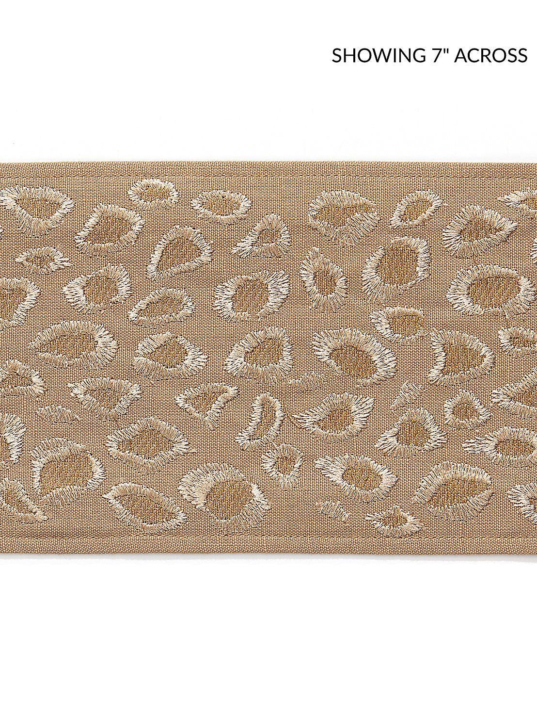 Catwalk Embroidered Tape - Desert