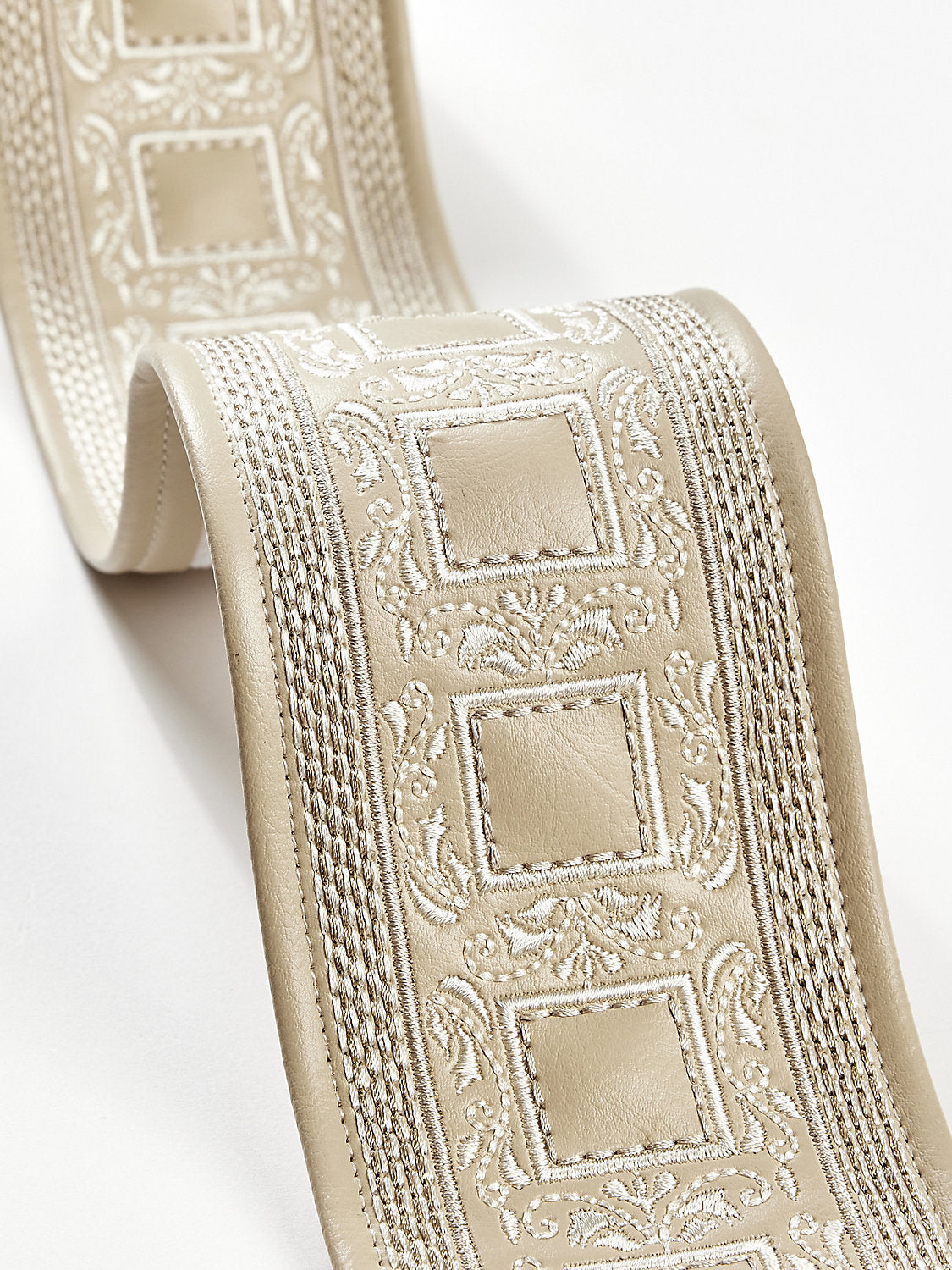 Archduke Embroidered Tape - Camel - Scalamandre Trim