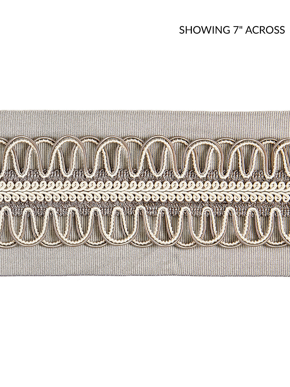 Colette Braided Tape - French Grey