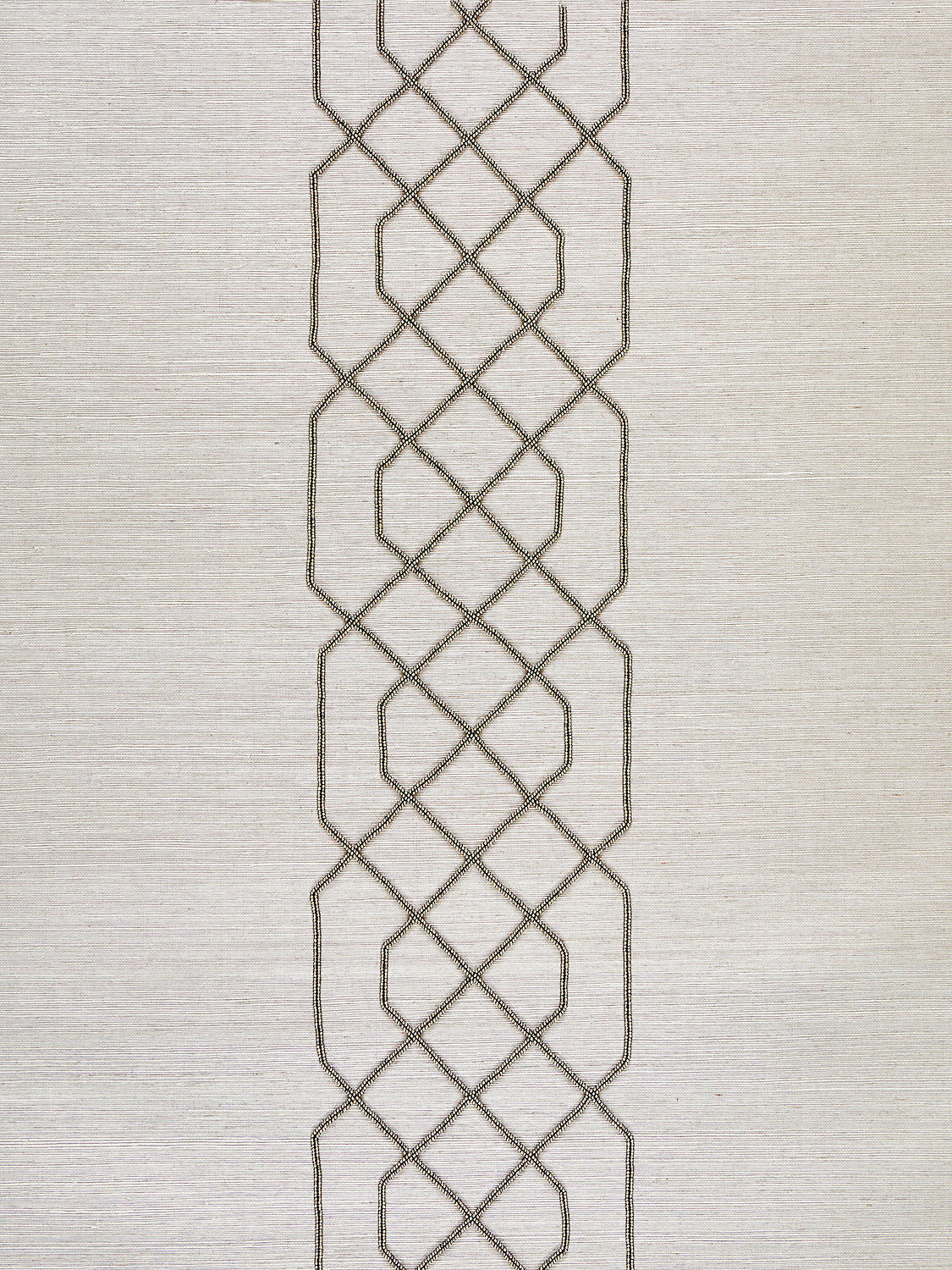 Adelaide Beaded Sisal - Pewter