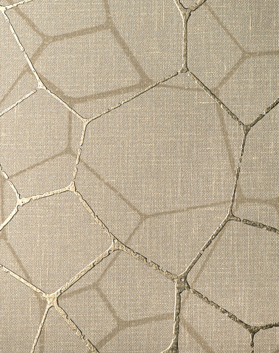 Lattice Wallcovering - Flax - Scalamandre Wallpaper