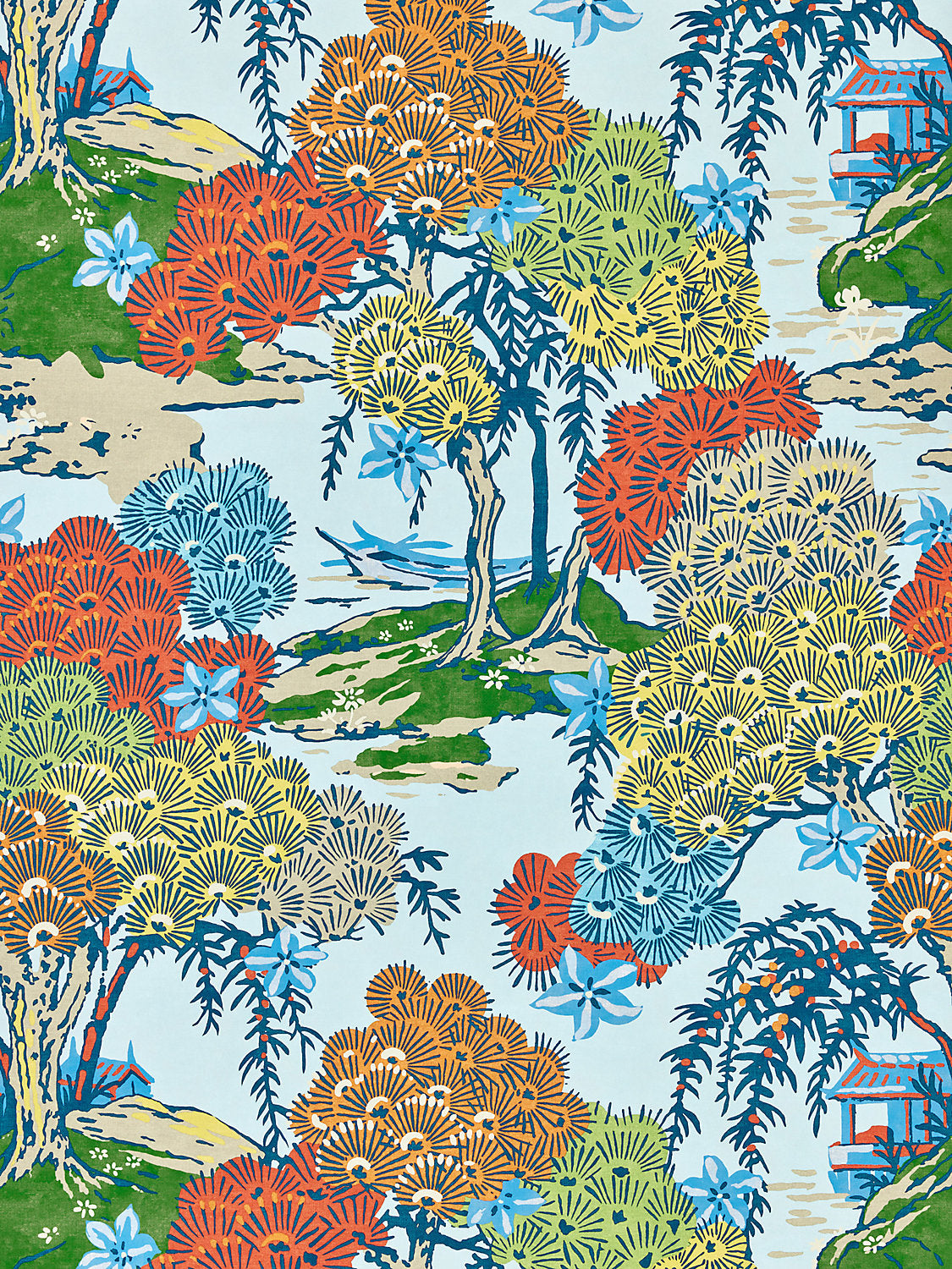 Sea Of Trees | Wallcovering - Kaleidescope