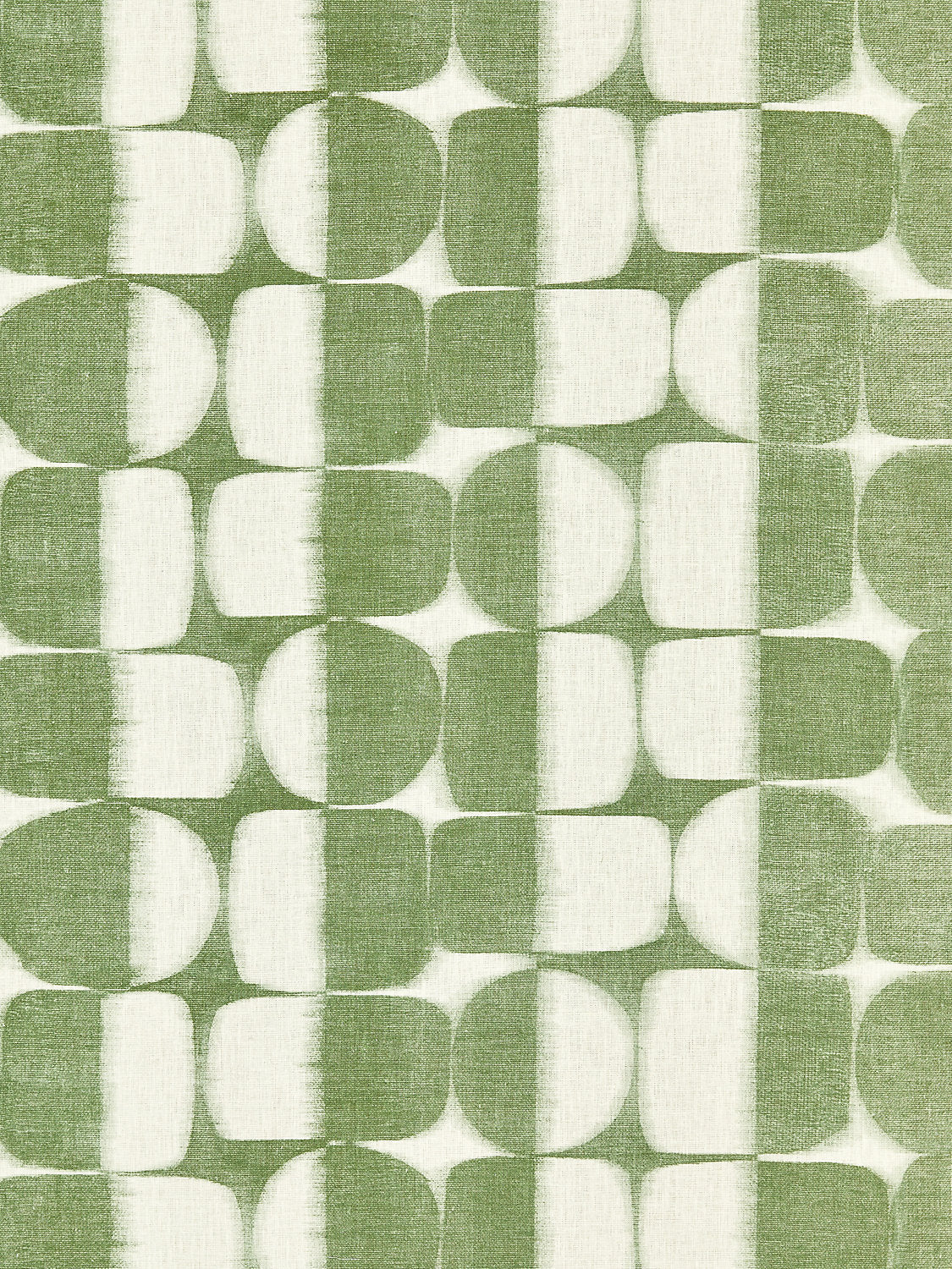 Rift Linen Print - Basil