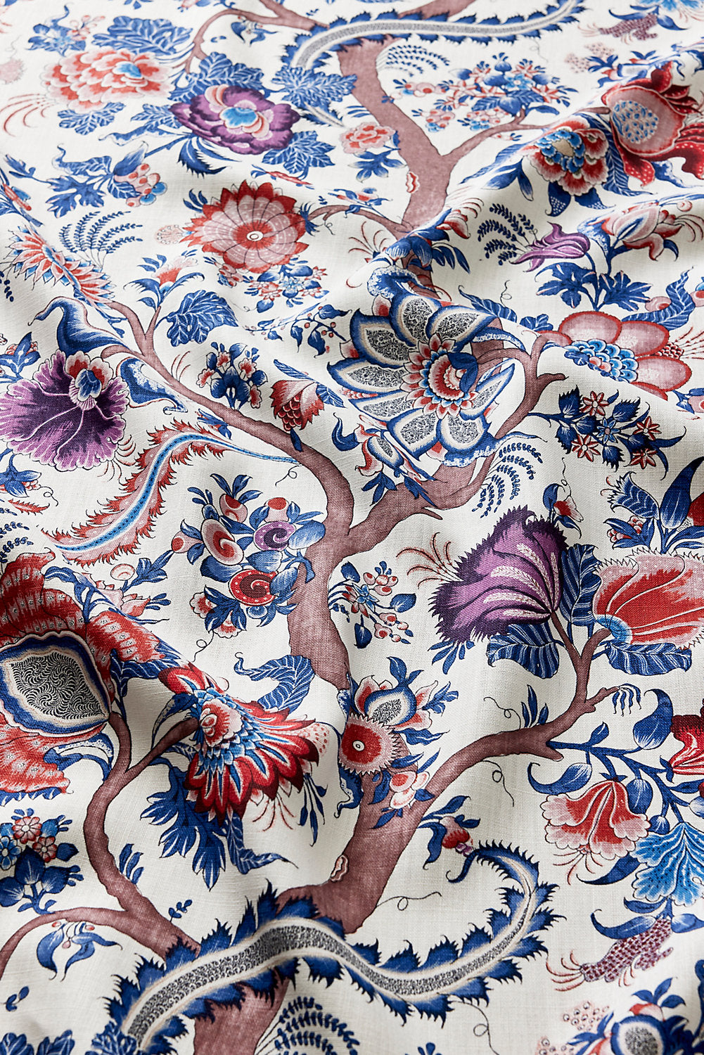 Metropolitan Palampore Print - Red Multi