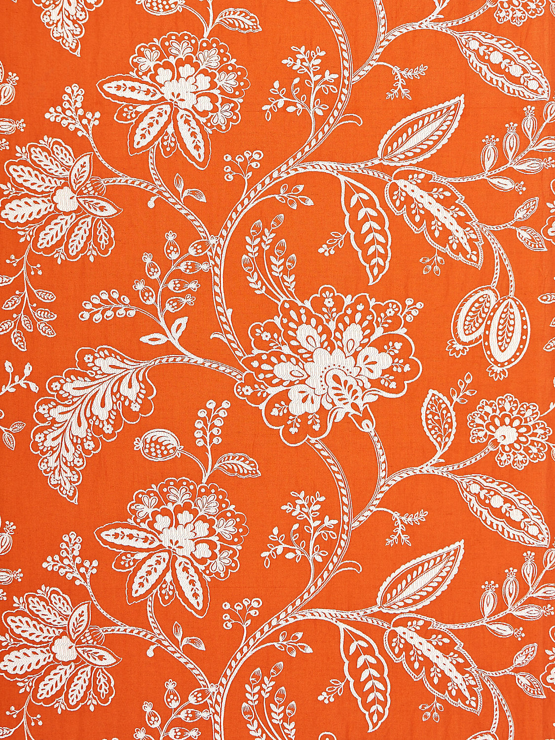 Kaveri Vine - Mandarin - Scalamandre Fabric