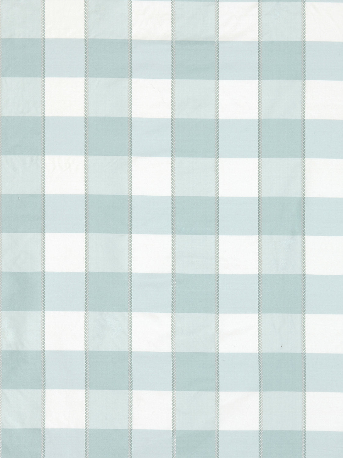 Chelsea Check - Aquamarine