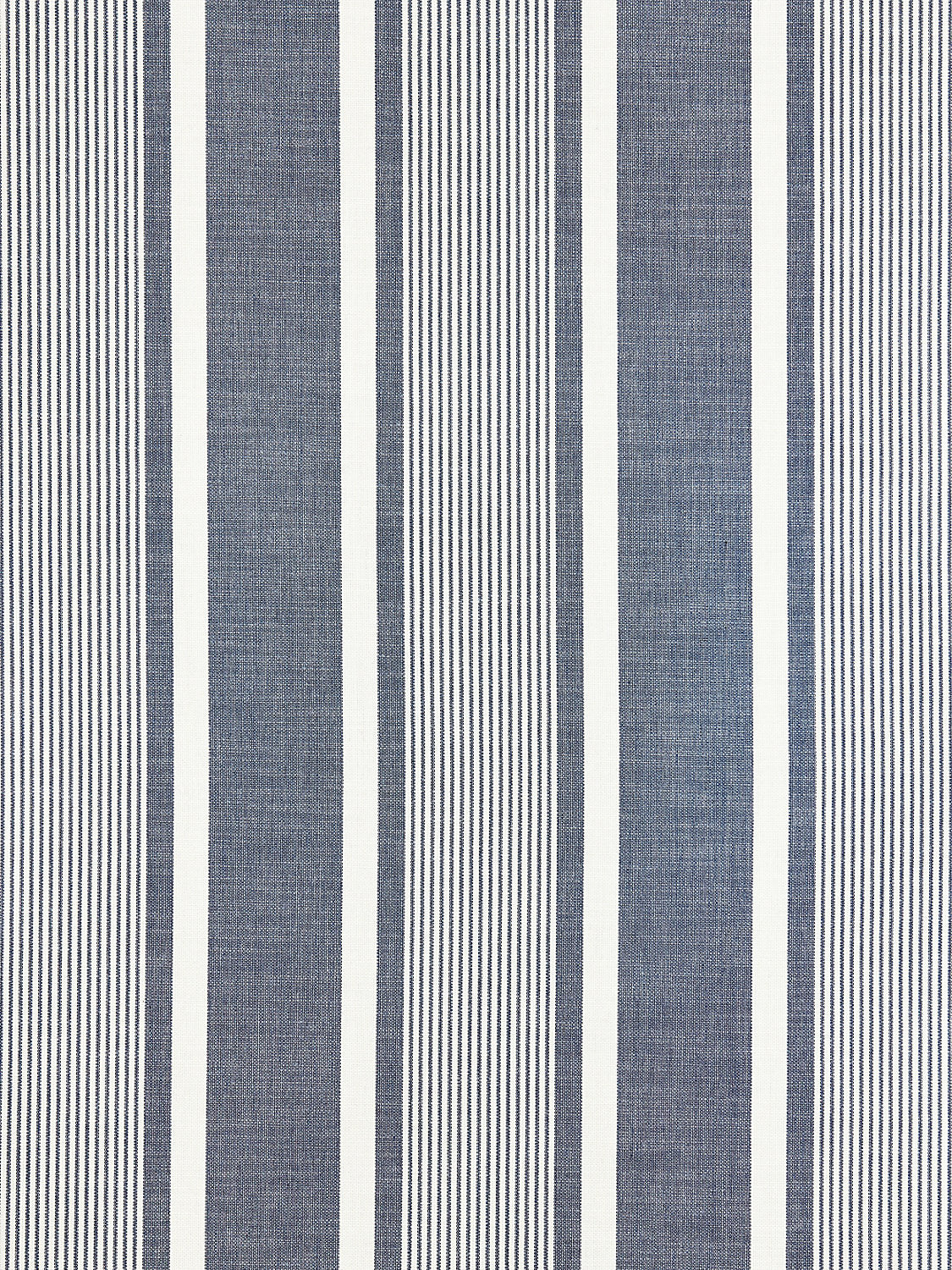 Wellfleet Stripe - Denim - Scalamandre Fabric