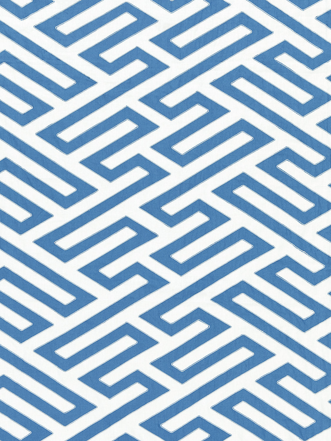 Canton Fret Applique - Porcelain