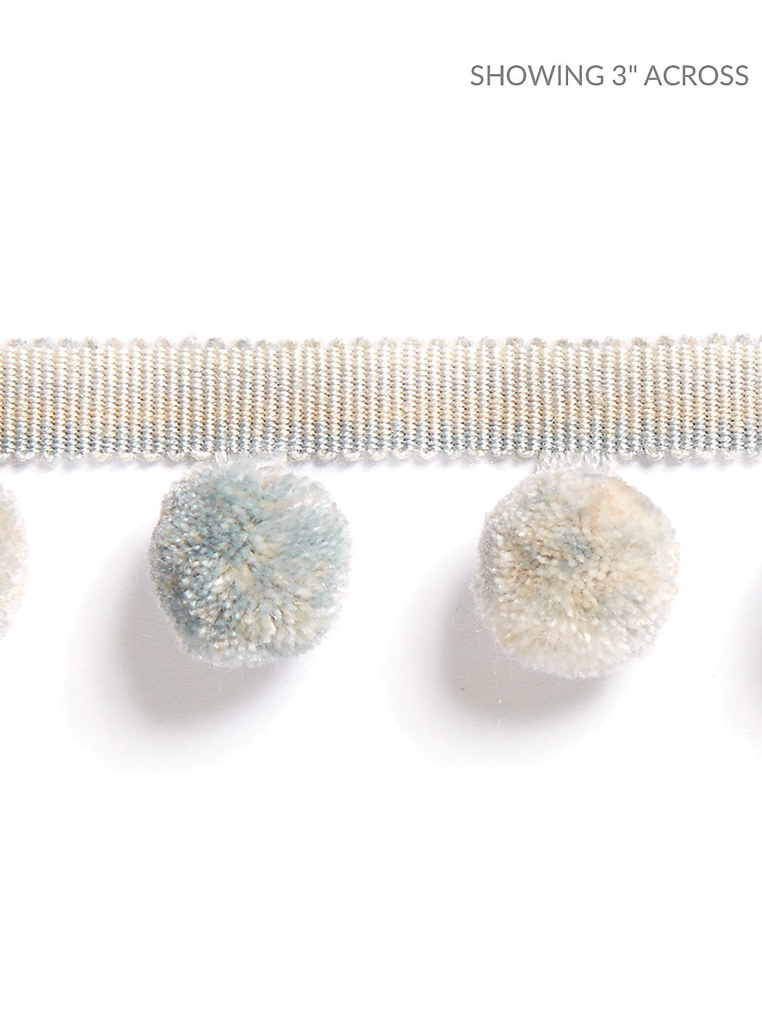 Osborne Pom Pom Fringe - Mineral