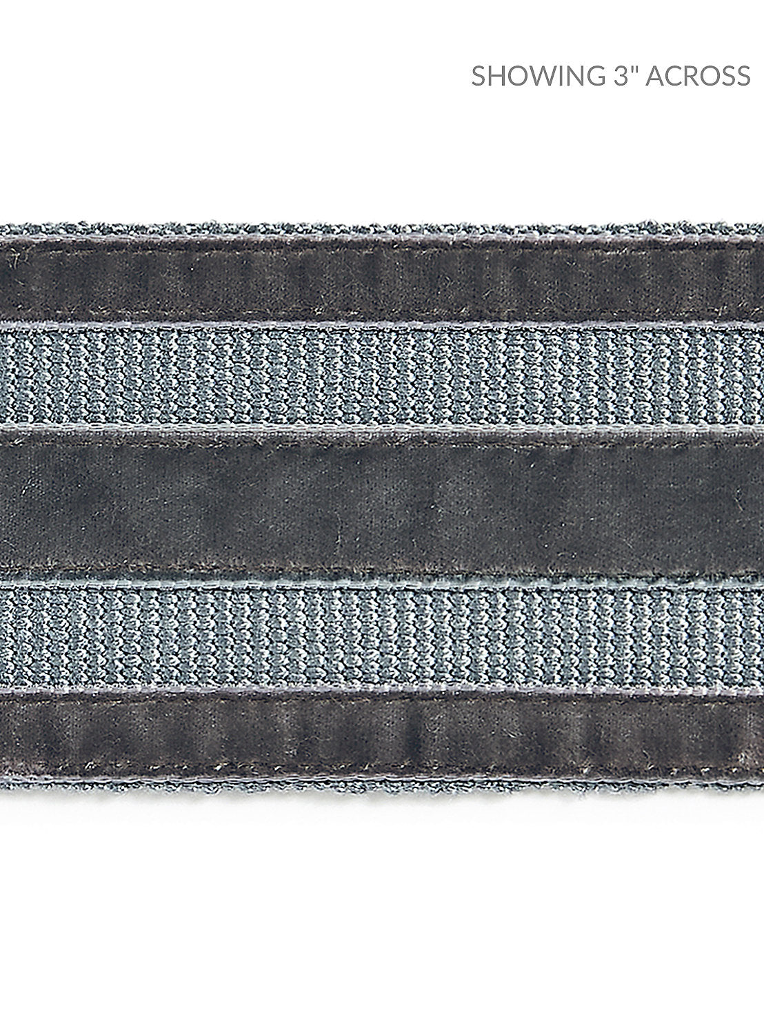 Runway Velvet Tape - Shadow - Scalamandre Trim