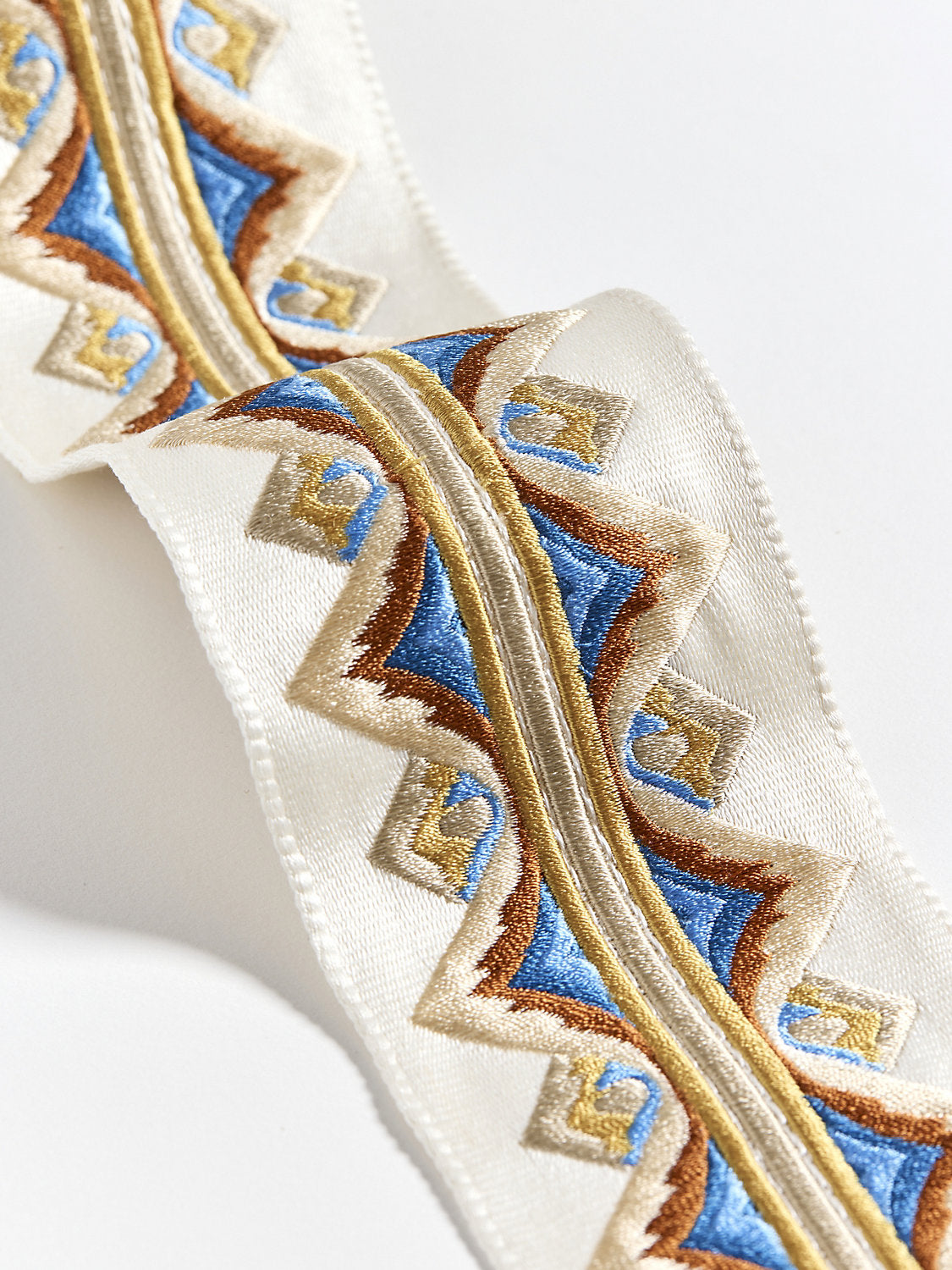 Flamme Embroidered Tape - Autumn - Scalamandre Trim
