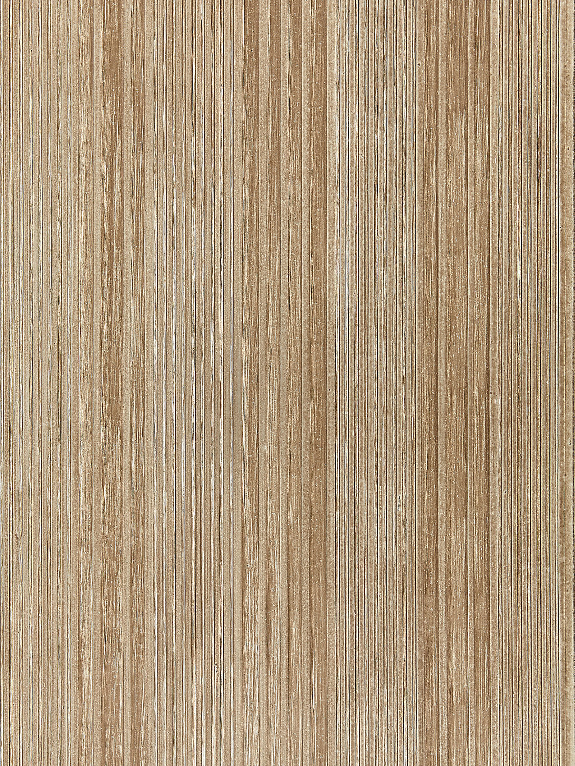 Pacific Stripe - Taupe & Silver - Scalamandre Wallpaper