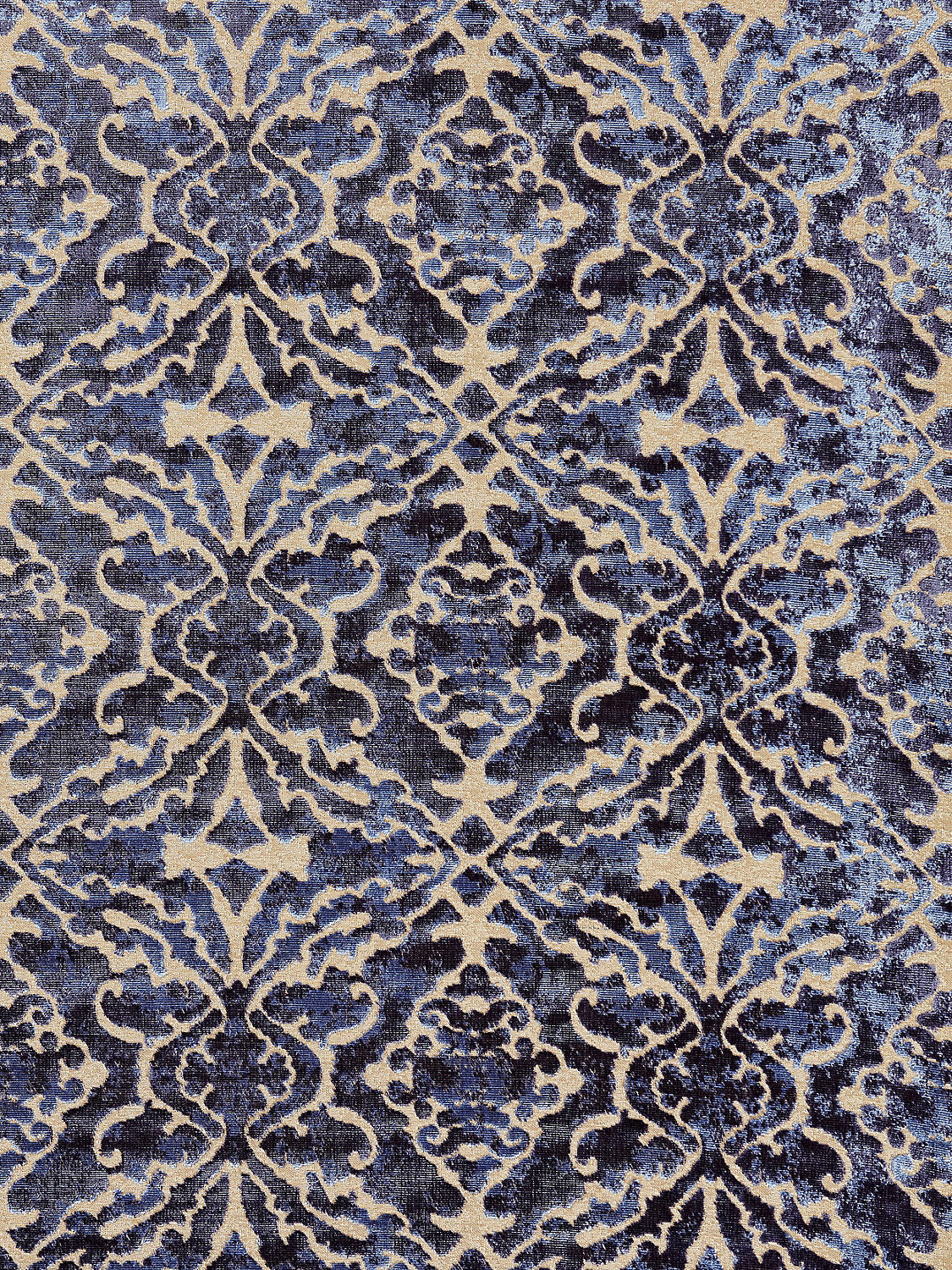 Palazzo Velvet - Indigo - Scalamandre Fabric